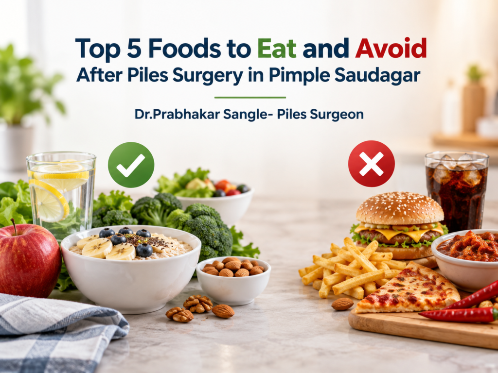 diet after piles surgery Pimple Saudagar
