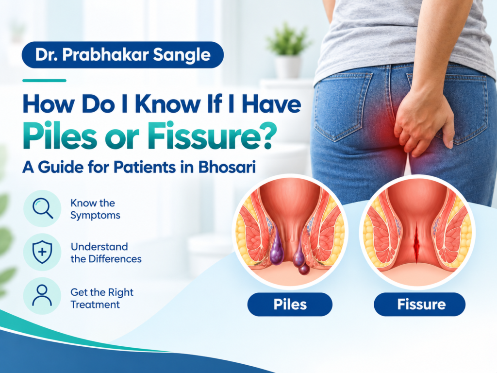 piles vs fissure symptoms Bhosari